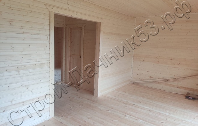 4 Каркасно-щитовой 8.5х8.0м, 68 М², Тульская область, Ефремовский район, деревня Лубянка. (3)